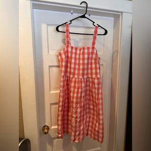 J. Crew Plaid Summer Dress